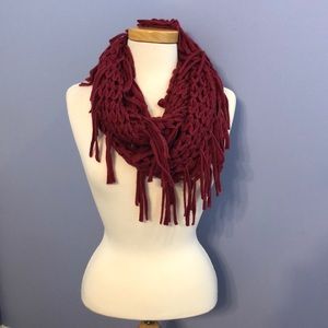 Burgandy Scarf